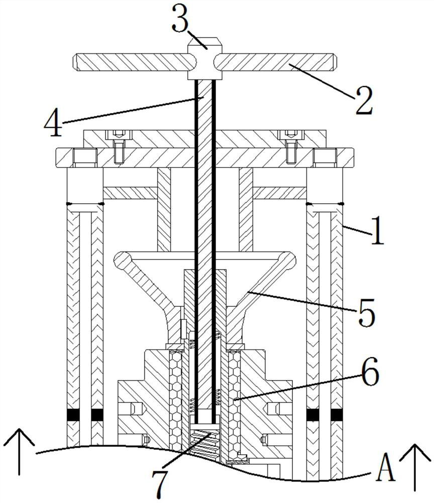 Hydraulic back-suction type water taking equipment