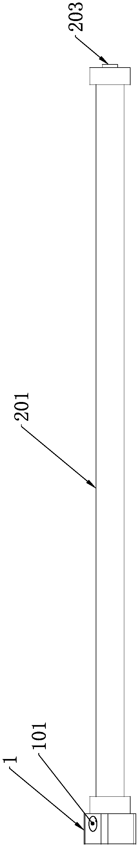 Steel wire rope oiling gun