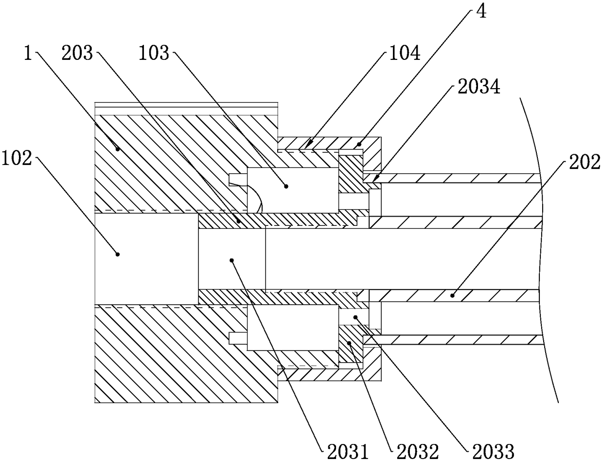 Steel wire rope oiling gun