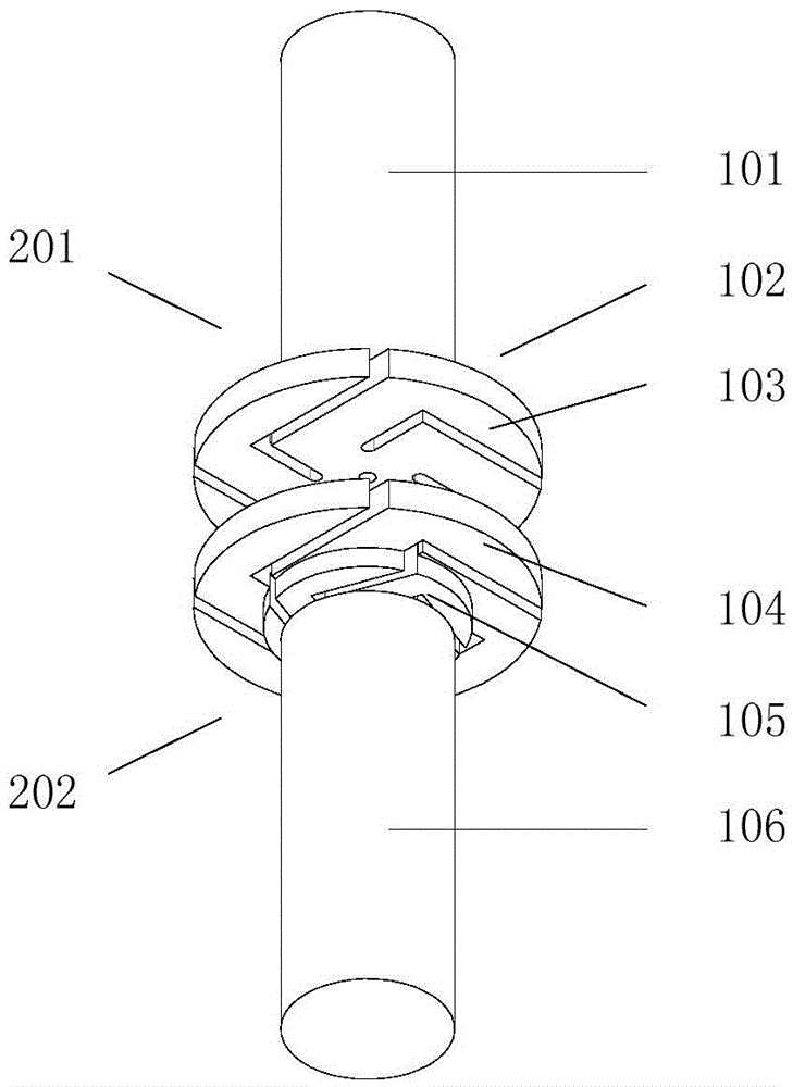 Novel permanent-magnet composite magnetic field contact structure and vacuum arc-extinguishing chamber employing same