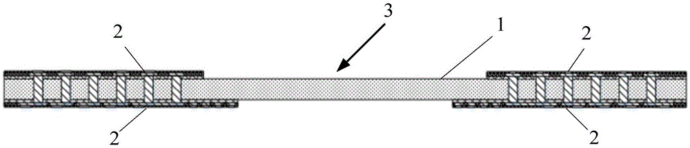 Image sensor packaging structure and packaging method based on glass substrate