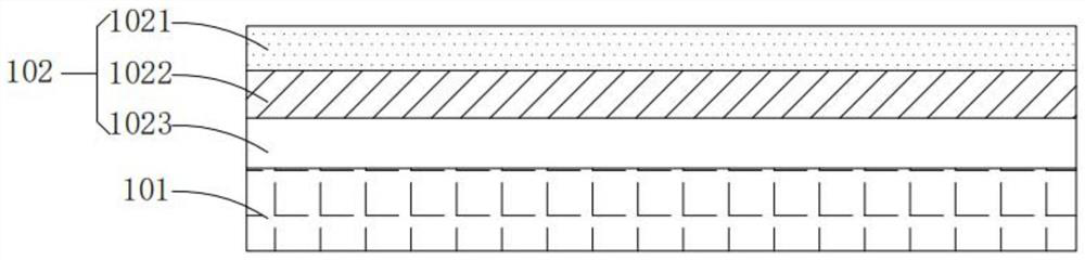 Patterned vamp and preparation method thereof