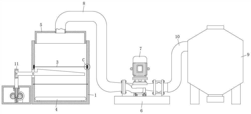 Food drying machine facilitating material turning