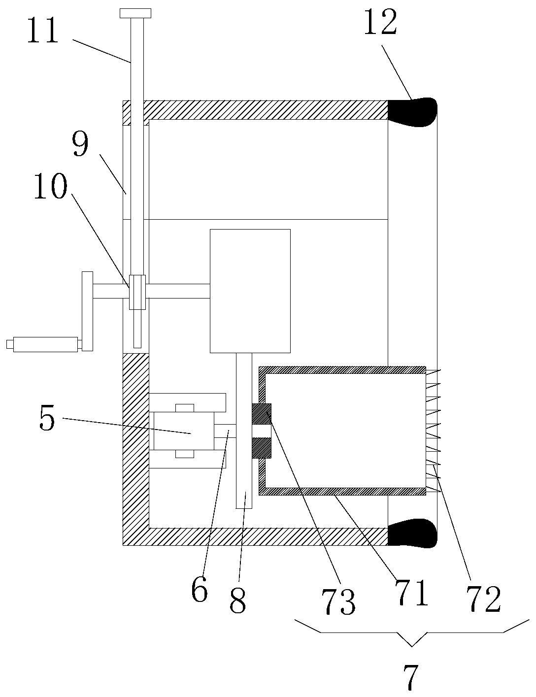 Perforating equipment for carton