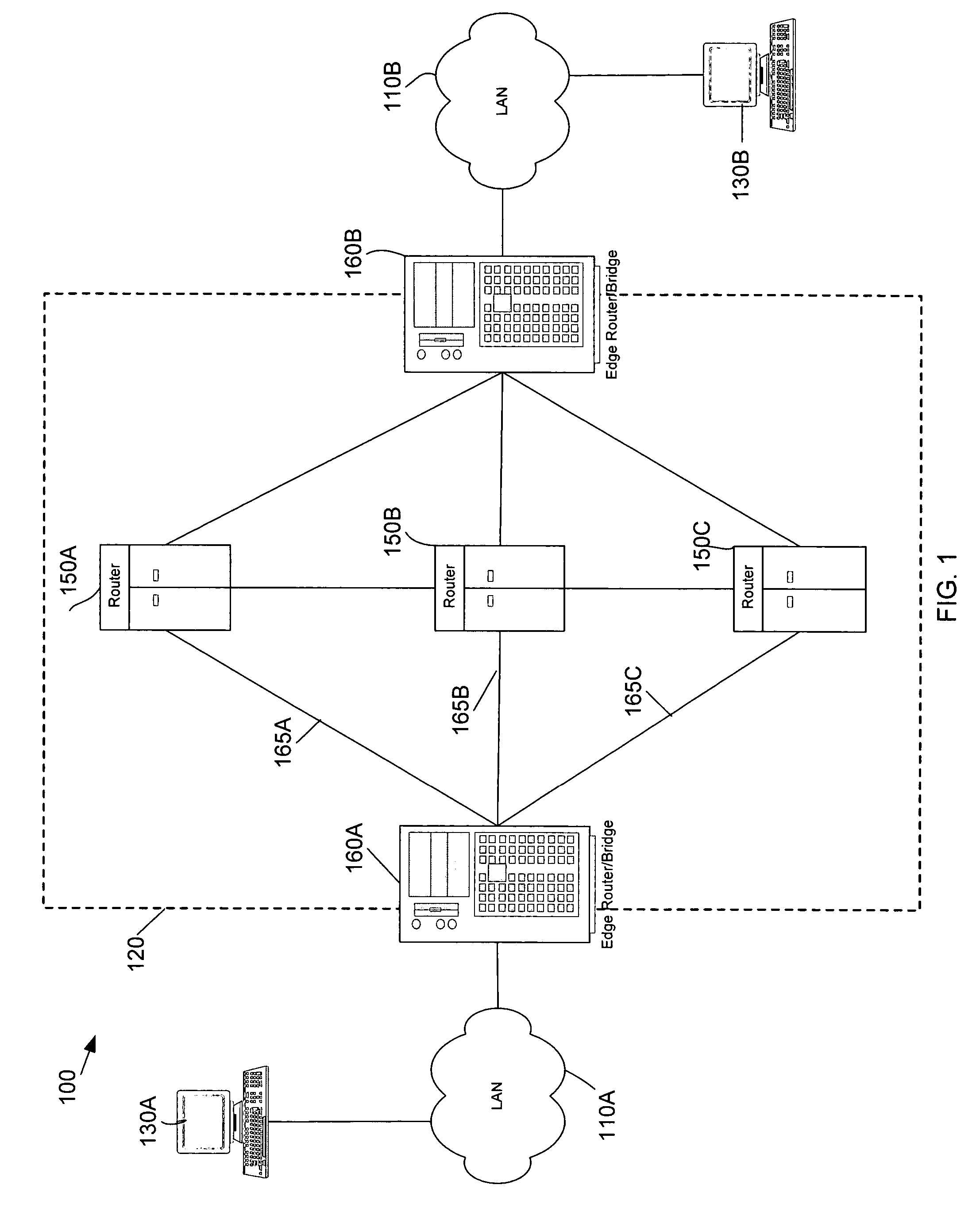 Method and apparatus for longest prefix matching in processing a forwarding information database