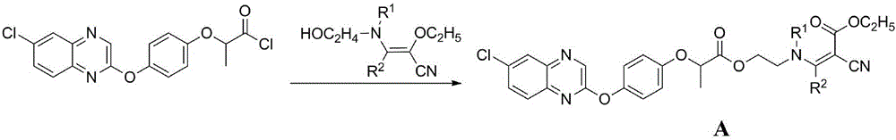 2-aryloxy carboxylic acid(dihydrobenzofuran-7-phenoxyl)alkyl ester