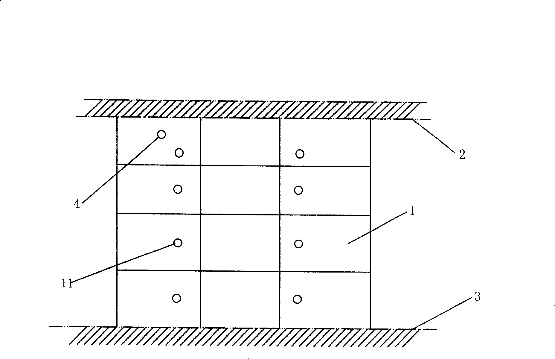 Cast-in-situ light weight composite wall and its architecture construction method