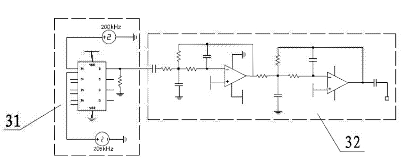 Frequency modulation (FM) Doppler distance measurement signal processing device