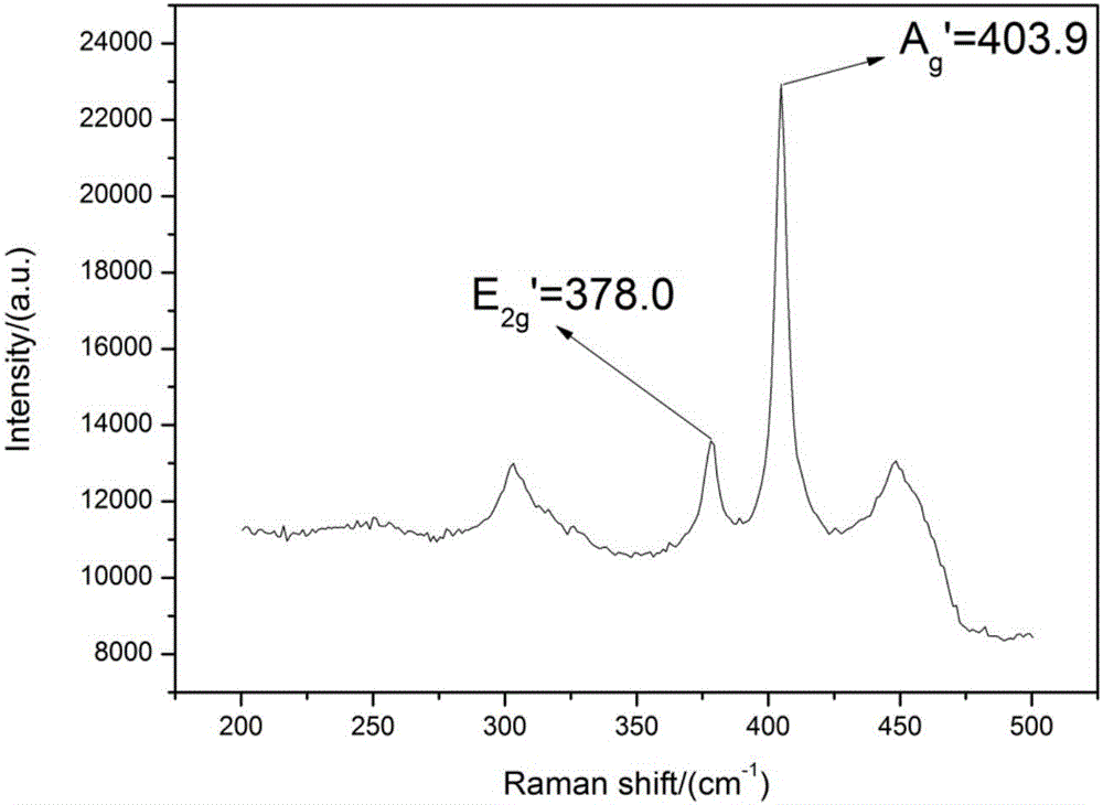 Method for preparing graphene-like molybdenum disulfide-graphene composite material by reducing carbohydrate organic carbon