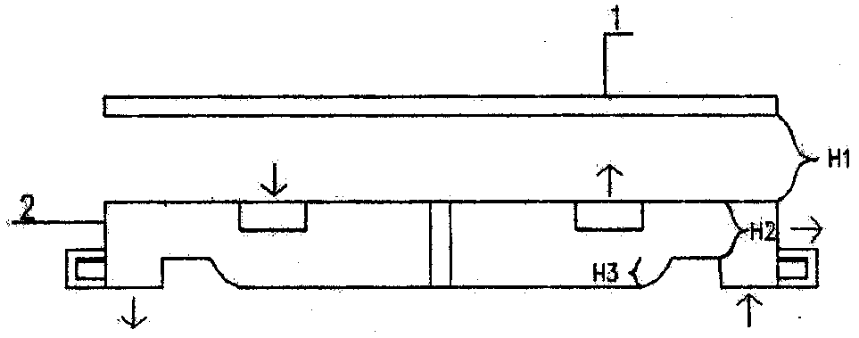 Partition plate ventilation device for automobile skylight