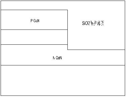 Manufacturing method of LED (Light Emitting Diode) electrodes with equal heights