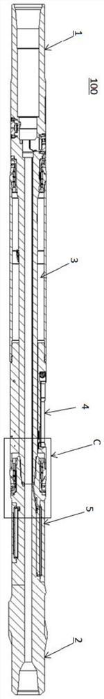 Push-leaning type rotary guiding device