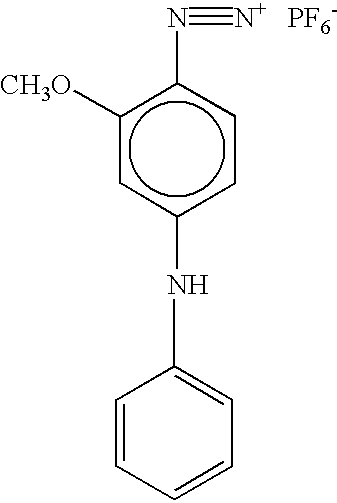 Two-layer imageable composition including non-volatile acid in bottom layer