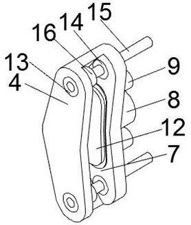 Brake device for new energy automobile