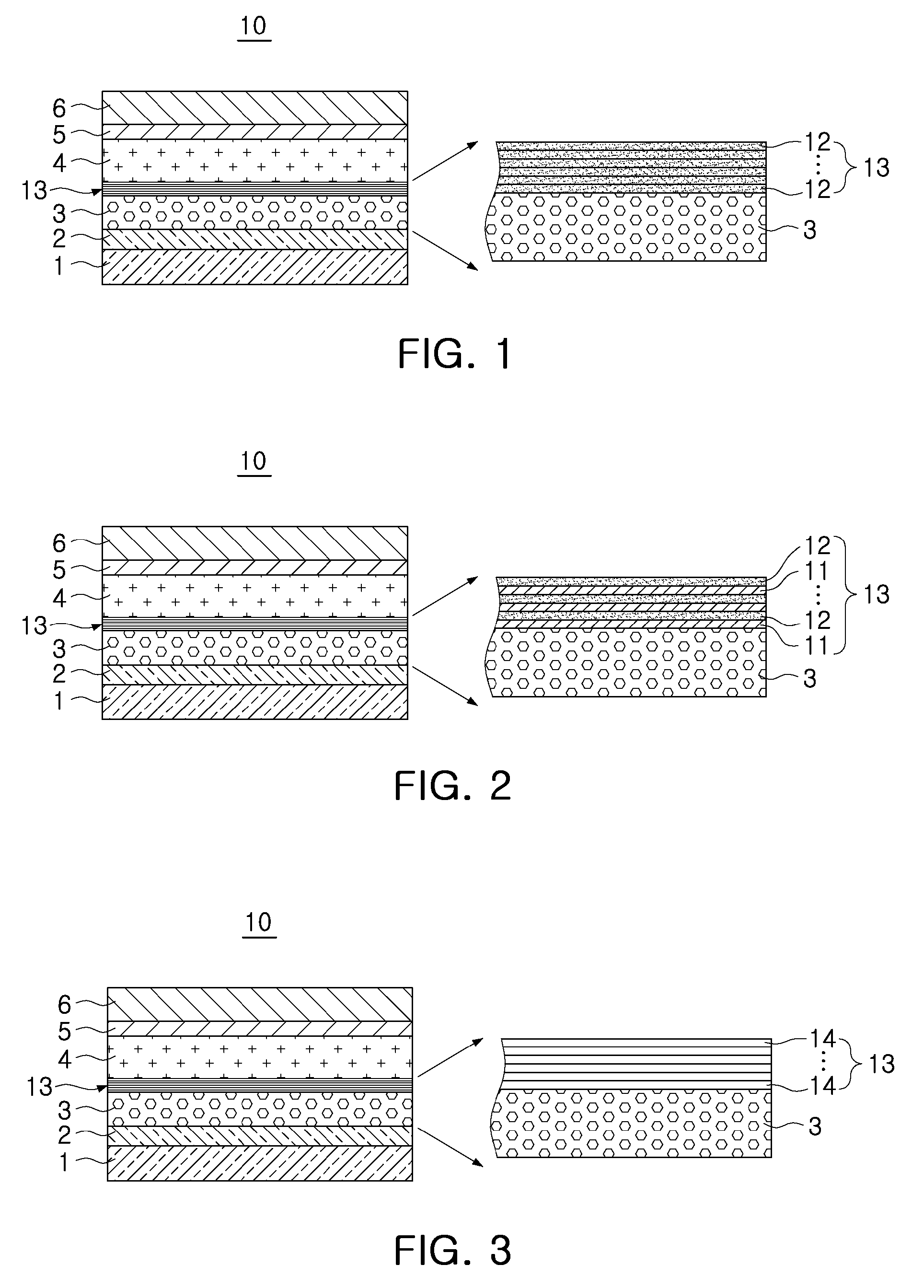 Organic light emitting diode and method of manufacturing the same