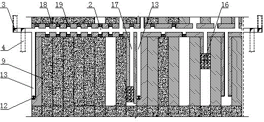 A kind of filling mining method for multi-layer gently inclined thin-medium thick ore deposit