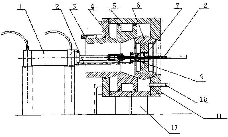 Method and equipment thereof for buckling-riveting outer sleeve of push-pull flexible shaft