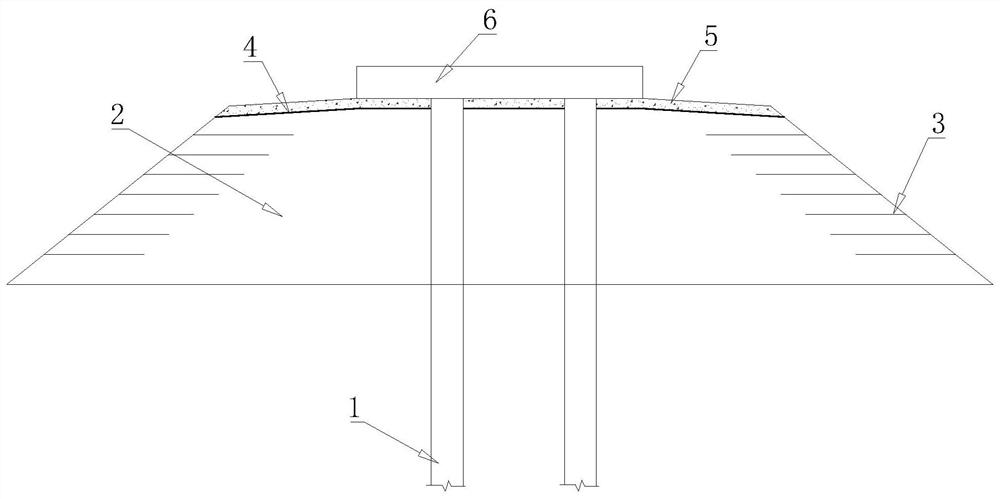 A construction method of expansive soil embankment structure for high-speed railway