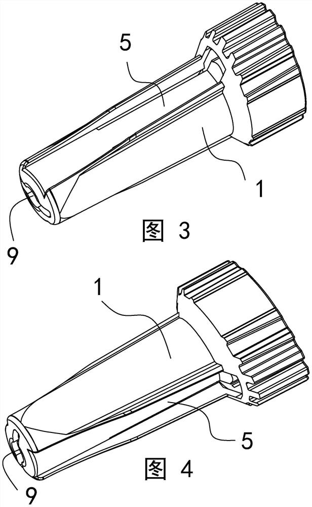 Improved Tail Pressing Disposable Safety Blood Collector