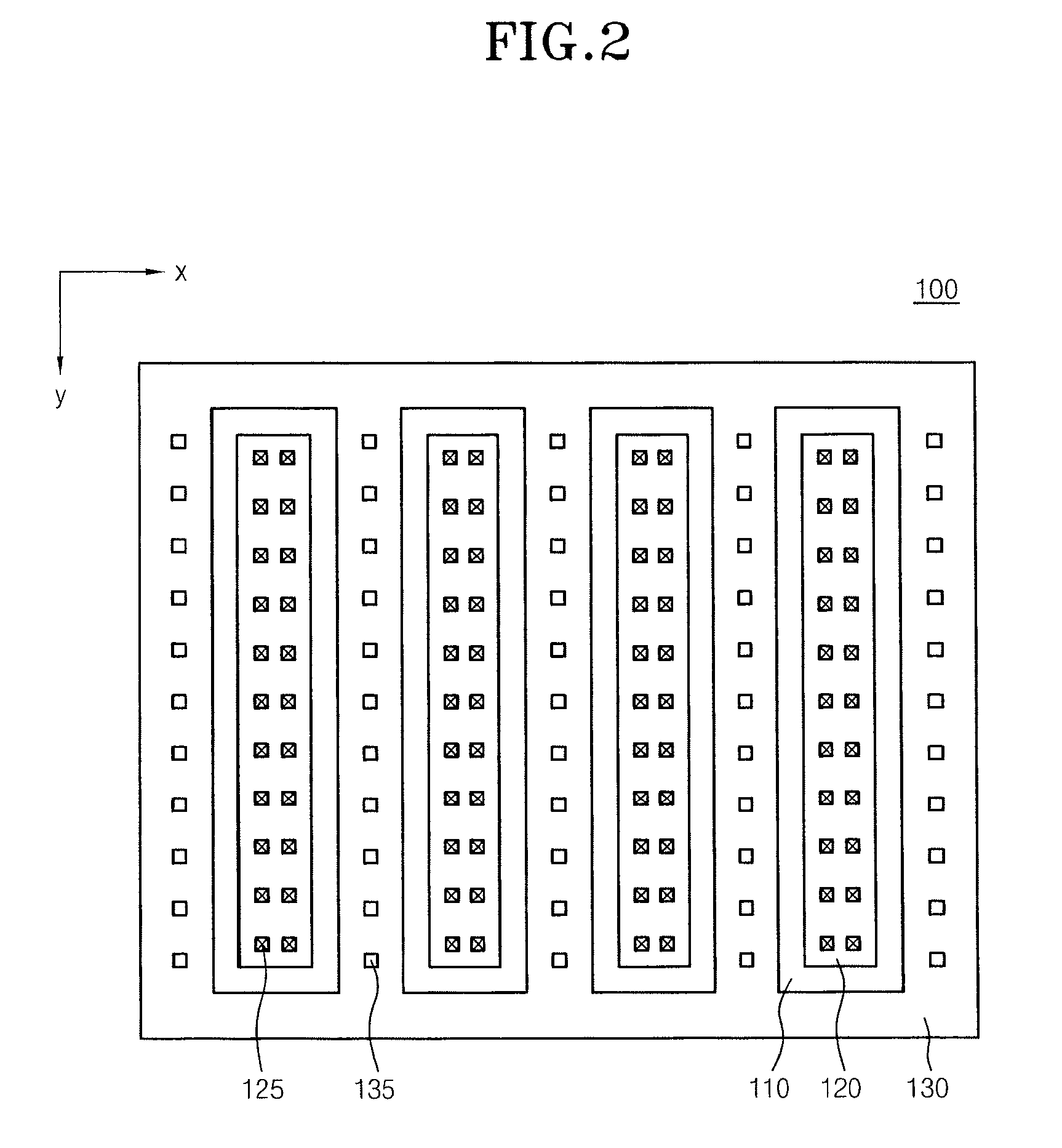 Electrostatic protection device for semiconductor circuit for decreasing input capacitance