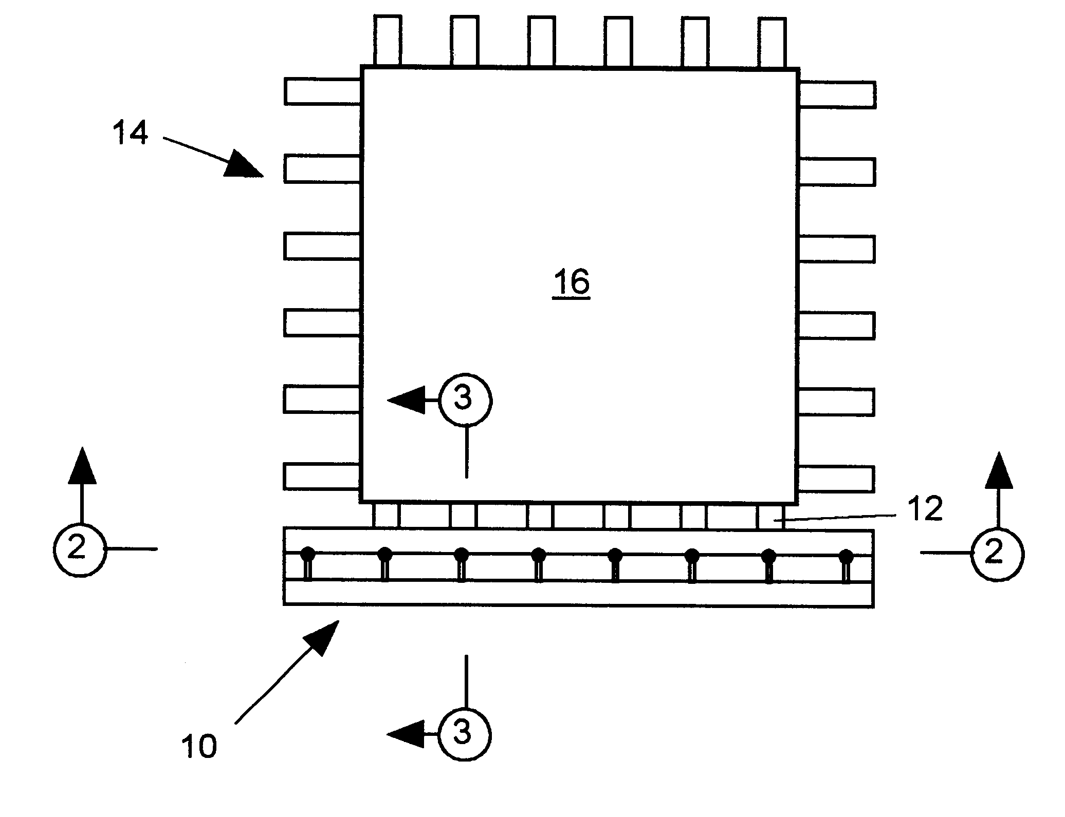 Self-soldering integrated circuit probe assembly