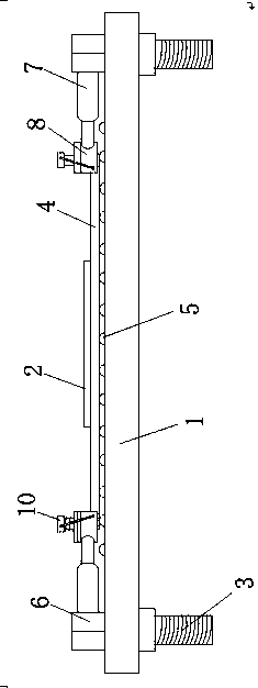 Fixing device for production and processing of liquid crystal display module