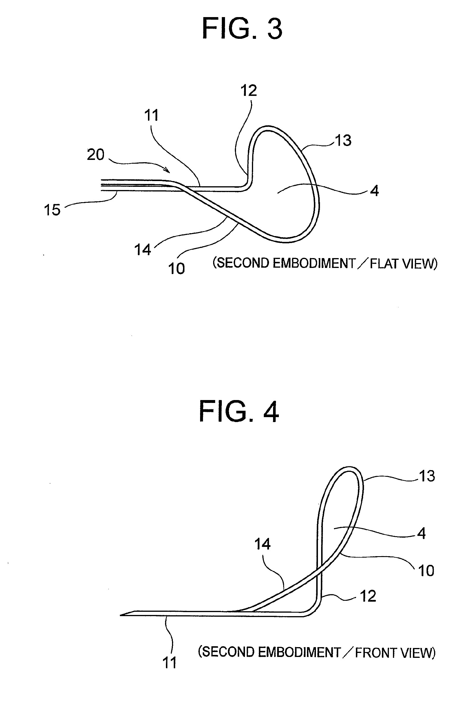 Asymmetric one-legged wire guide for fishing rod