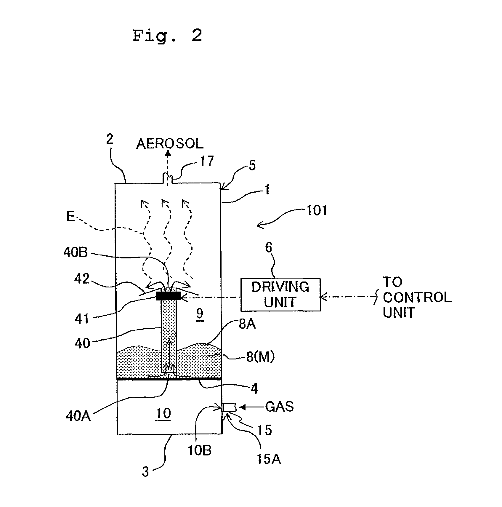 Aerosol-generating apparatus, film-forming apparatus, and aerosol-generating method