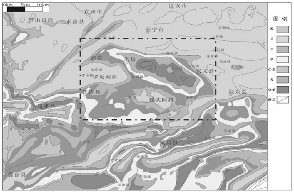 Shale gas productivity prediction method based on multi-scale fault development characteristics