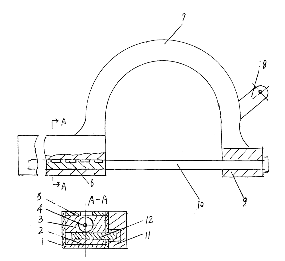 Helical gear and rack type directional password theft-proofing ring lock