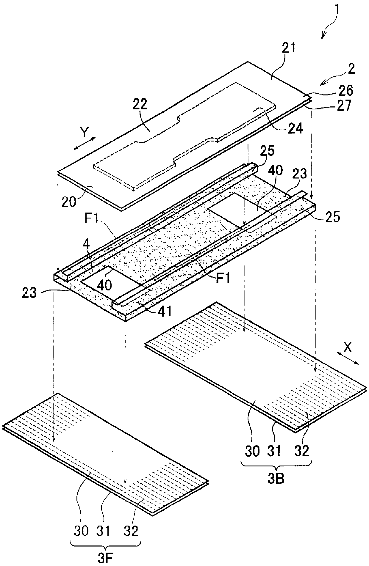 Manufacturing method of disposable wearing article