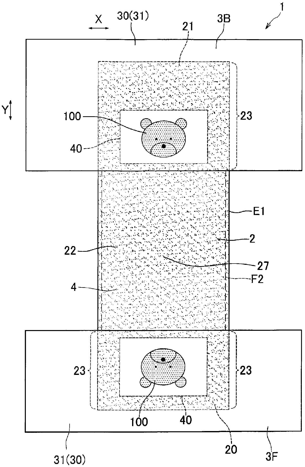 Manufacturing method of disposable wearing article