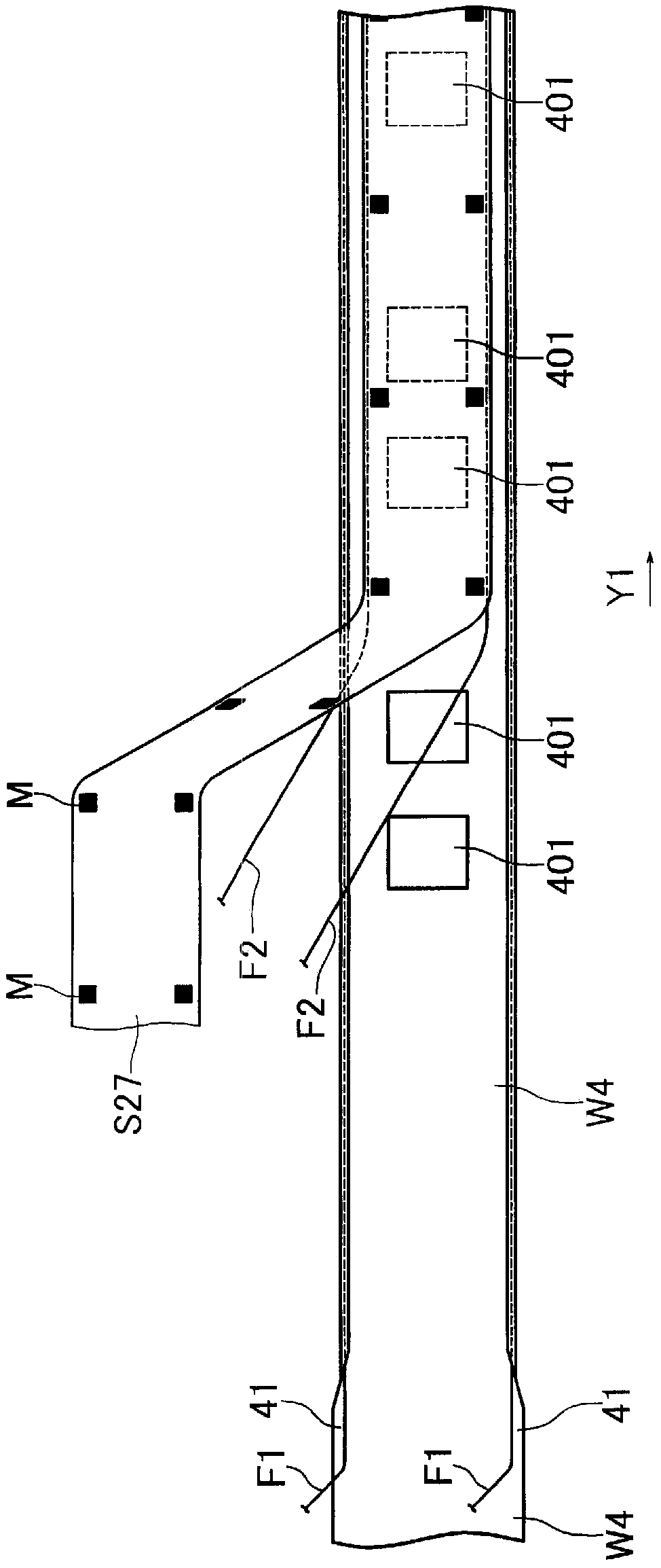 Manufacturing method of disposable wearing article