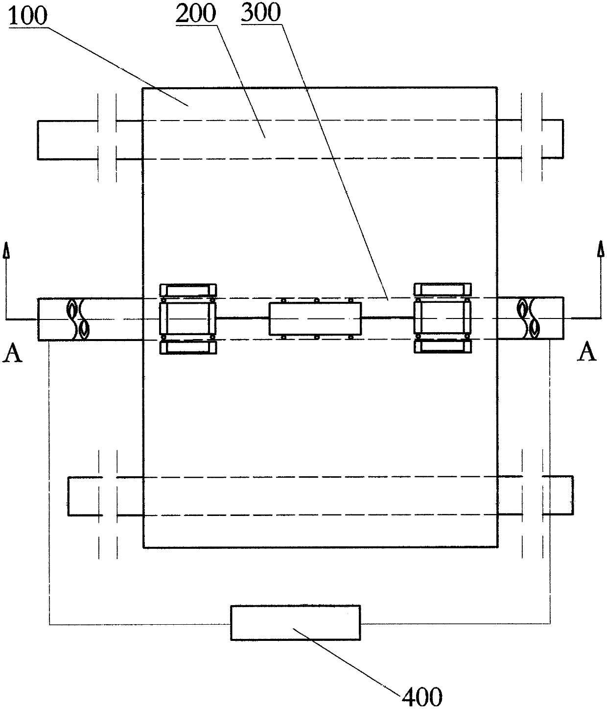 Hydraulic magnetomotive track transport system