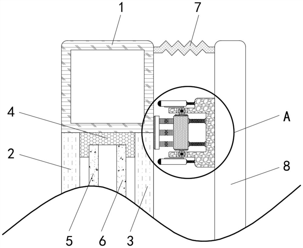 Effective anti-collision heat preservation formwork for building