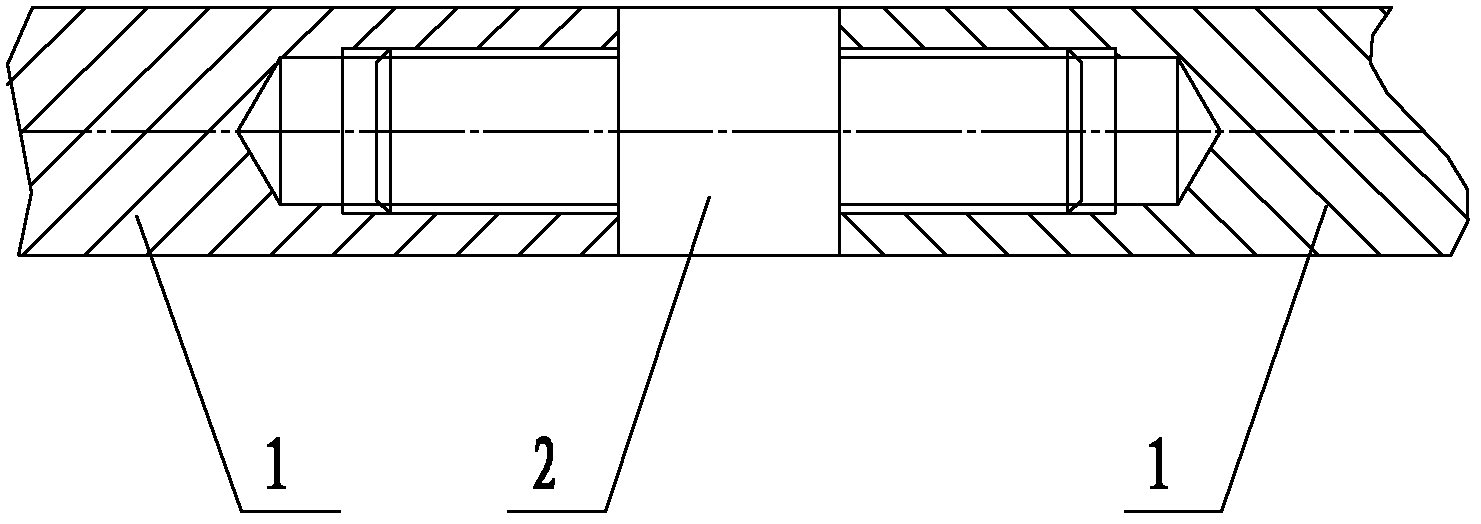 Tubular oil-head recovery shaft