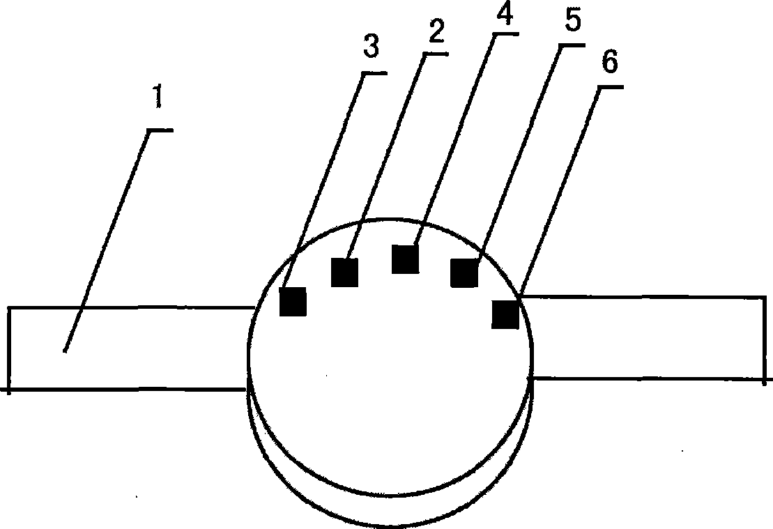 Pressure type drowning-preventing monitor watch