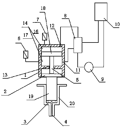 In-vivo remote intrathecal injection method