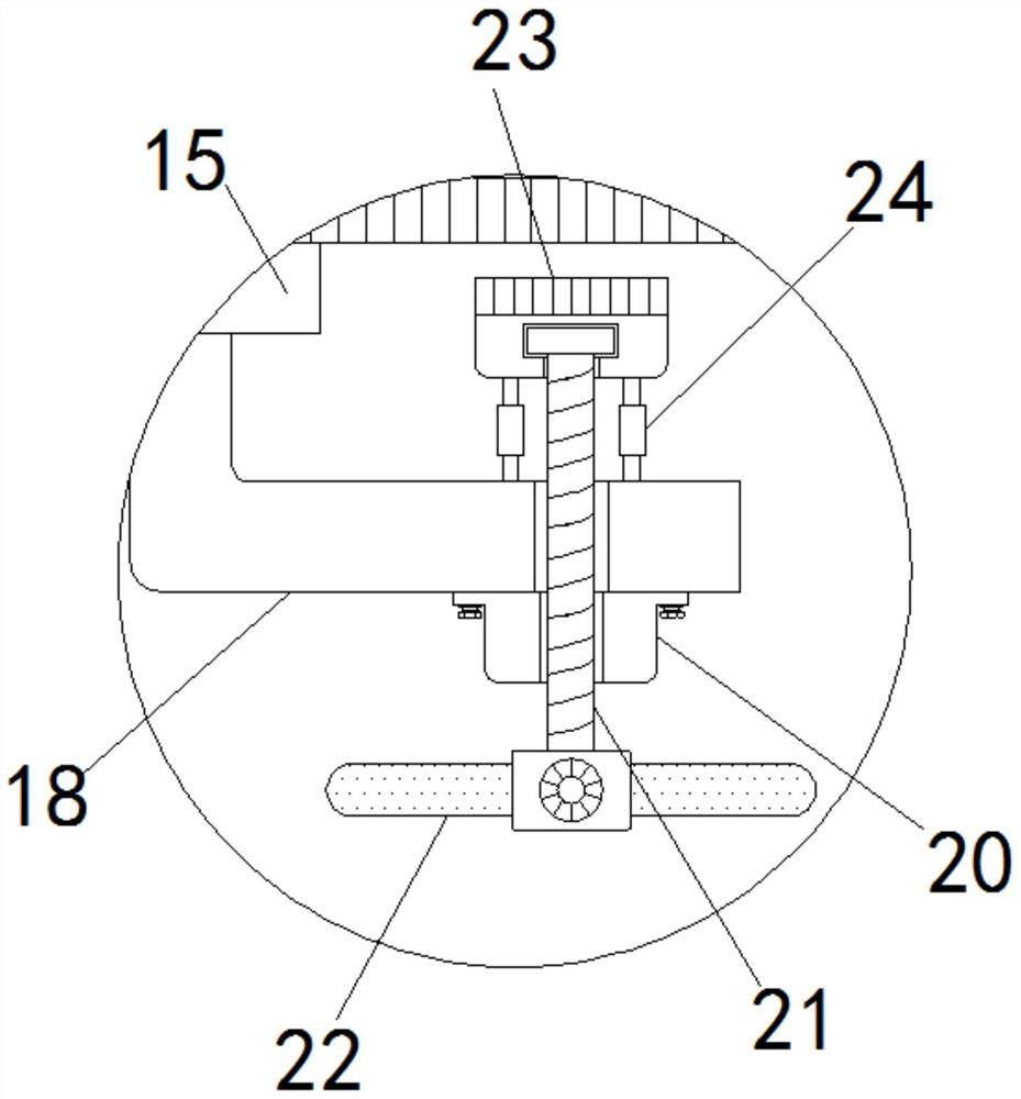 Belt sander belt wheel device convenient to adjust tension degree of abrasive paper belt