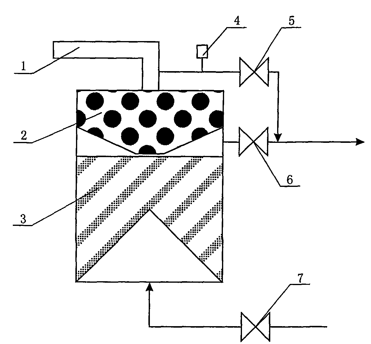 Process for preparing feed gas for synthetic ammonia by two-stage furnace coal gasification taking cold-pressed briquette as raw material