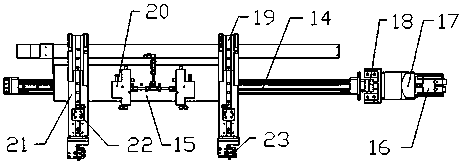 Automatic oiling device for slide rail and its operation method