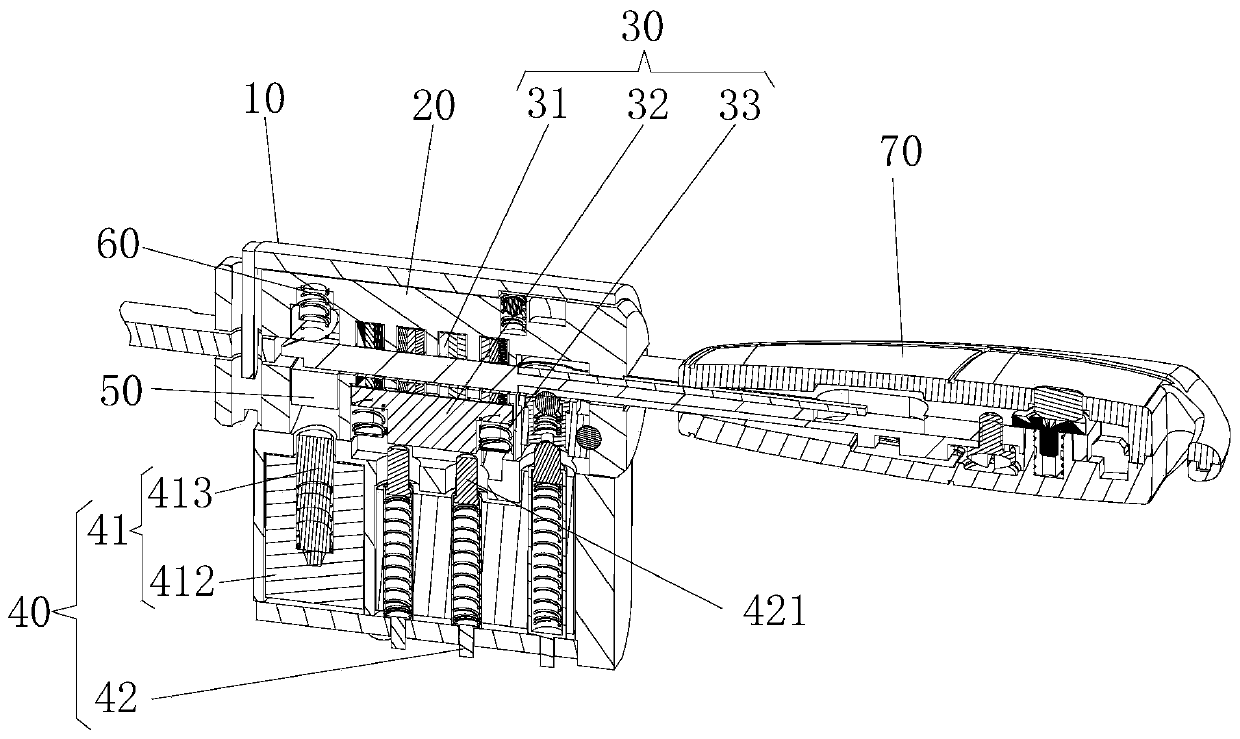 Lock plug, lock and control method of lock plug