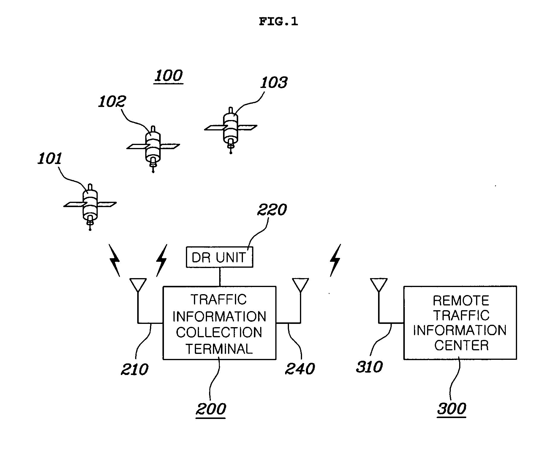 Terminal for collecting traffic information and method of generating traffic information