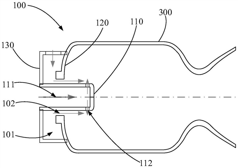 Pintle injector and liquid rocket engine