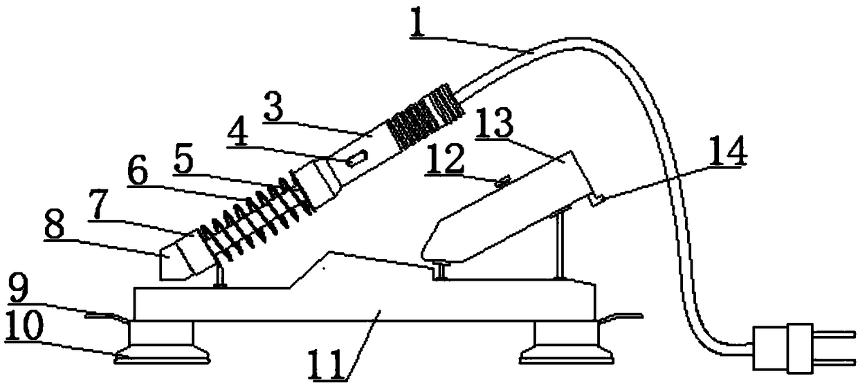 Device for producing electrical components