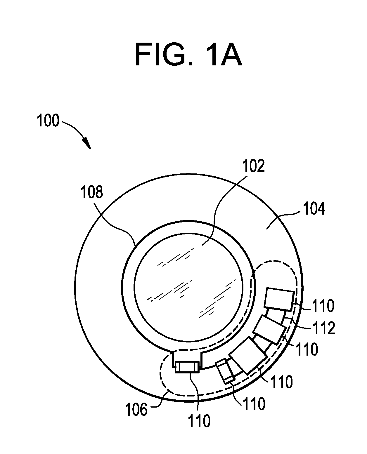 Ophthalmic lens assembly having an integrated antenna structure