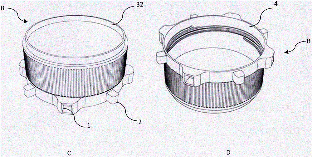 Multifunctional milk bottle cap