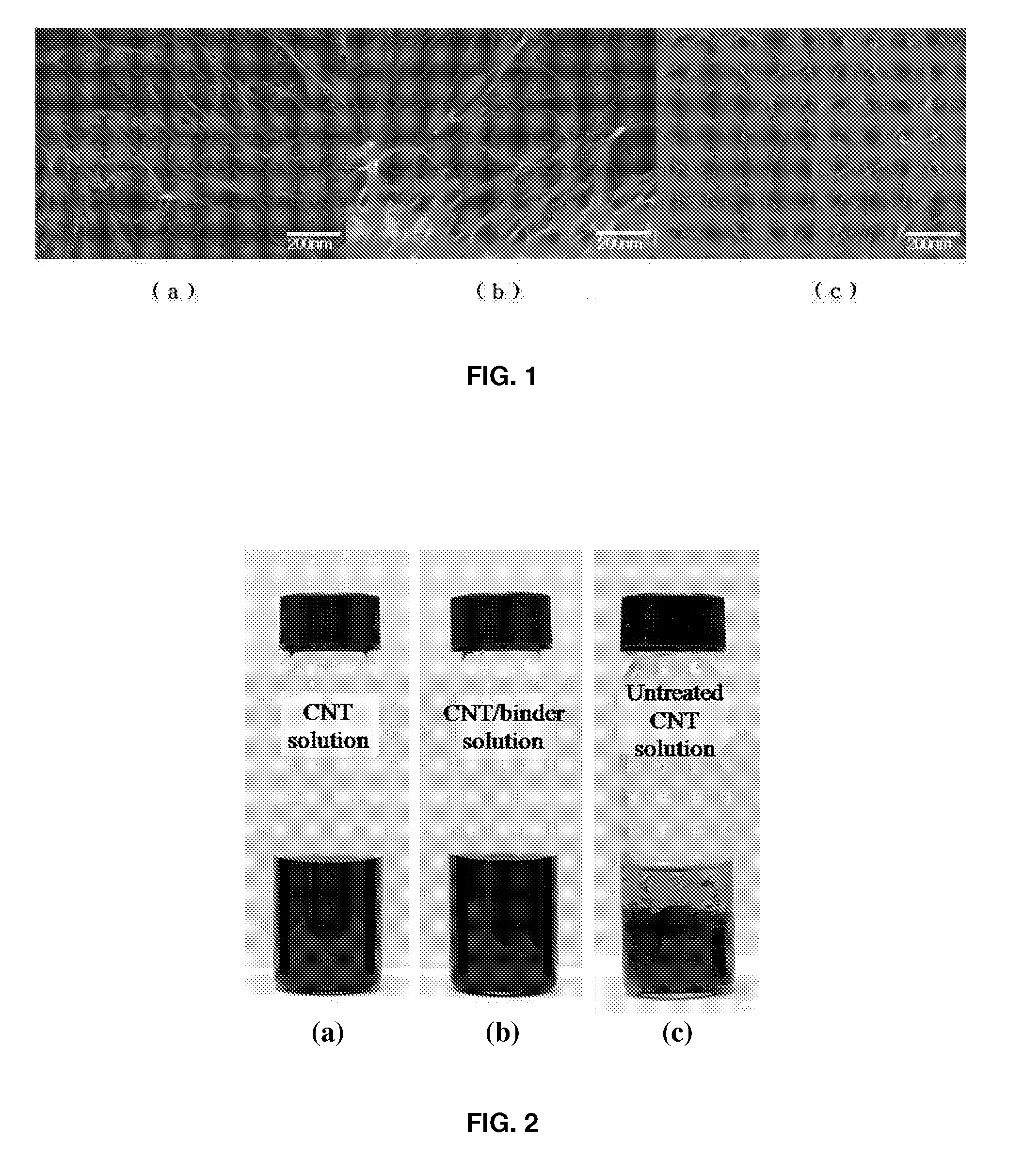 Method of Manufacturing Transparent Conductive Film Containing Carbon Nanotubes And Binder, And Transparent Conductive Film Manufactured Thereby
