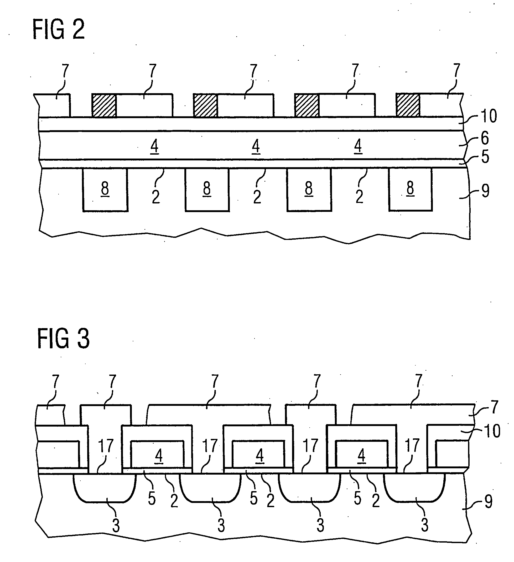 Semiconductor memory with virtual ground architecture