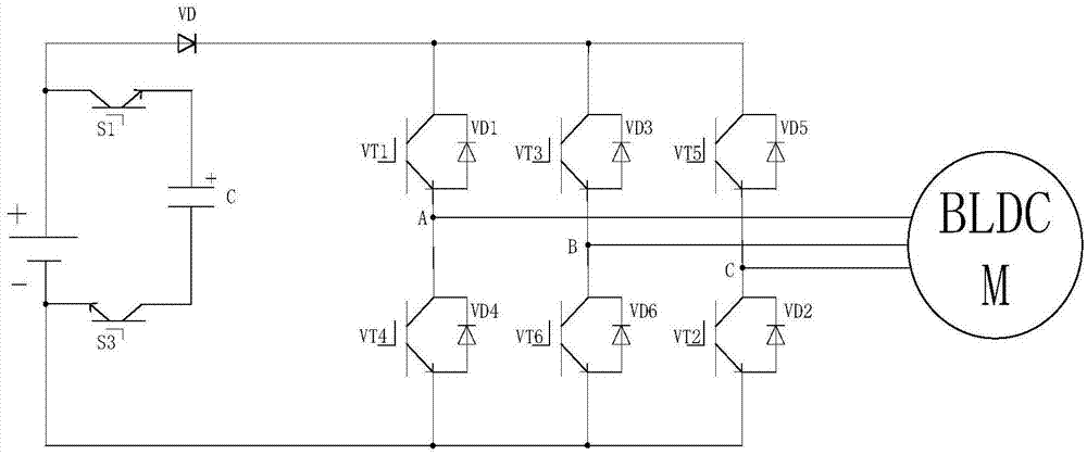 Compensating circuit for restraining torque ripple of brushless DC motor